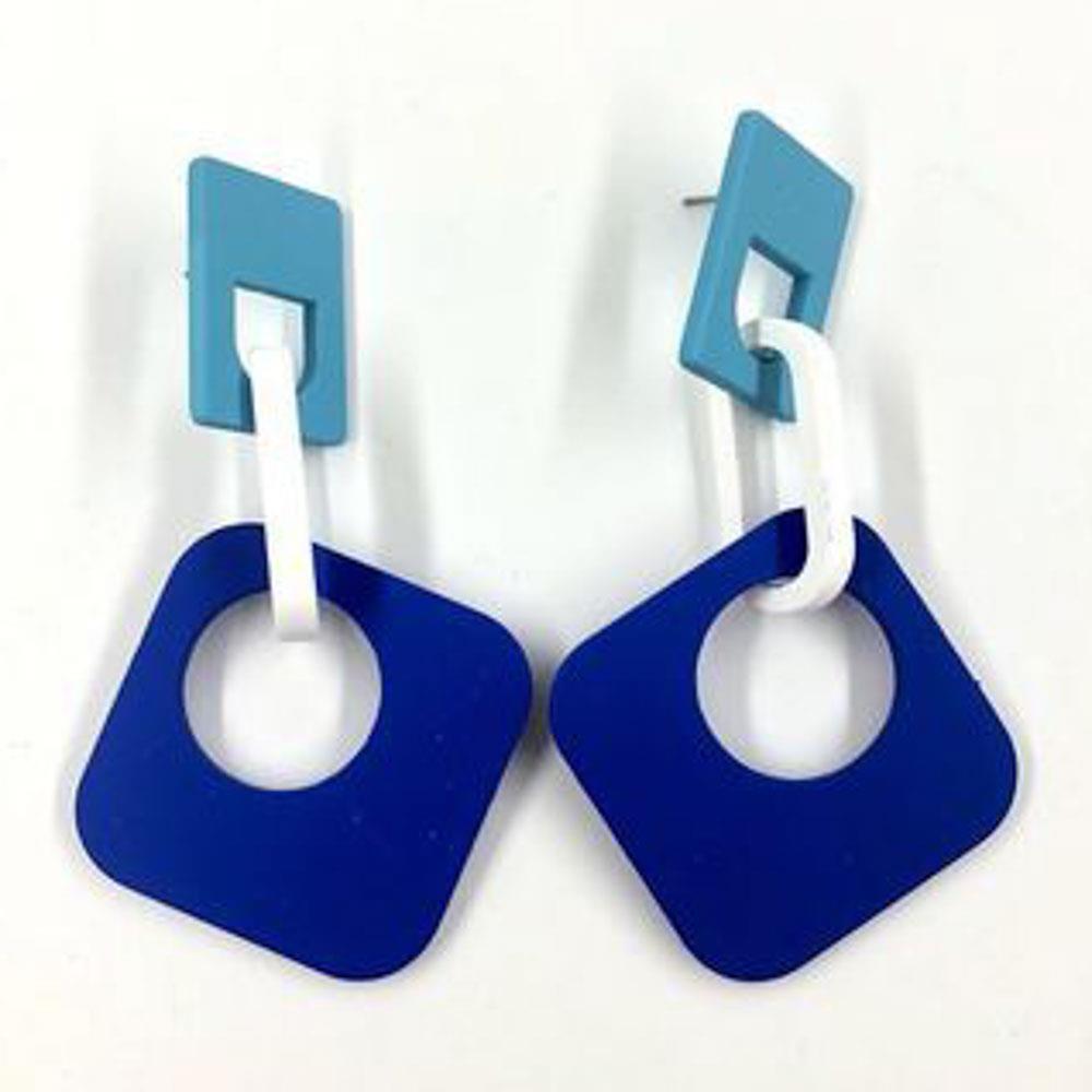 Triple Color Mix Dangle Earring - Passion 4 Fashion USA